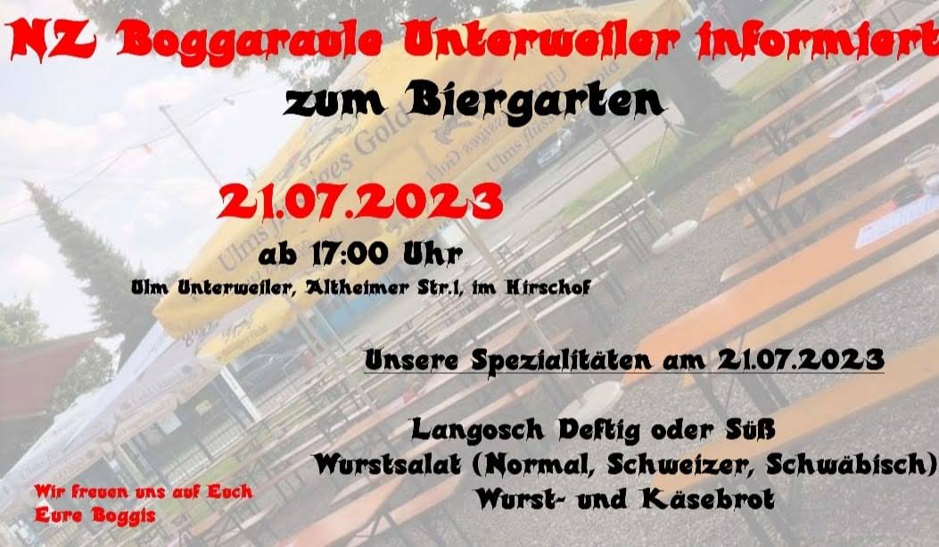 Flyer 1. Biergarten 2023